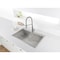 Ruvati 27 x 20 inch Drop-in 16 Gauge Stainless Steel Rounded Corners Topmount Kitchen Sink Single Bowl RVH8017 - alternate 5